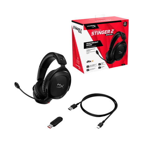 HyperX Cloud Stinger 2 Wireless Gaming Headset (Black) — Being Shipped