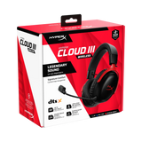 HyperX Cloud III Wireless Gaming Headset (Black/Red) — Being Shipped