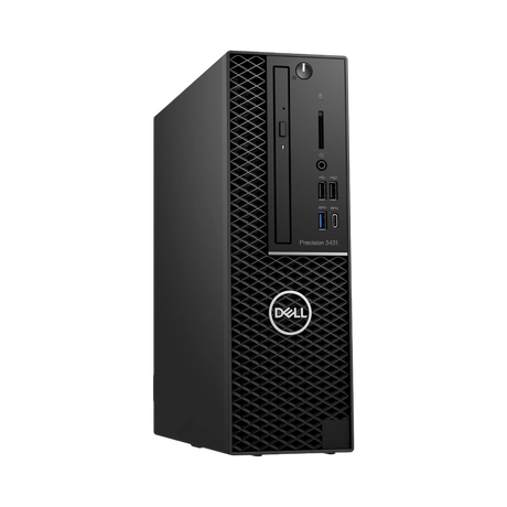Dell Precision 3431 Small Form Factor Desktop Computer Intel Core i7-9700, 16GB RAM, 512GB SSD — Being Shipped