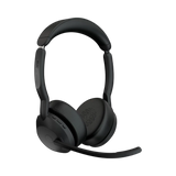Jabra Evolve2 55 Link380c USB-C Stereo Wireless Headset with Stand (Black) — Being Shipped