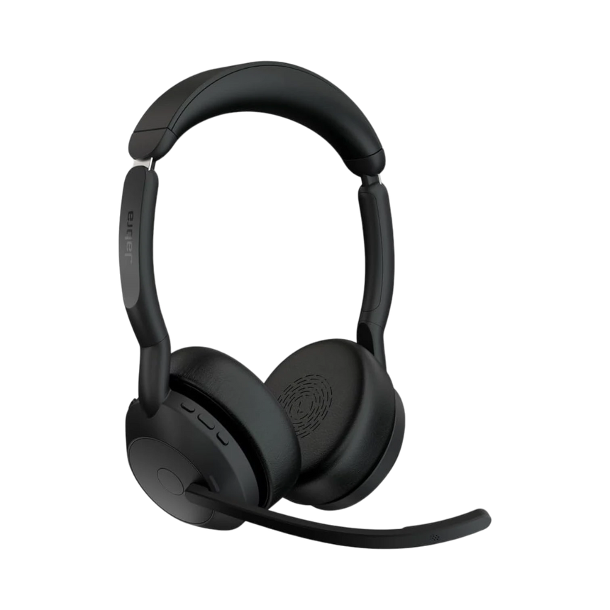 Jabra Evolve2 55 Link380c USB-C Stereo Wireless Headset with Stand (Black) — Being Shipped
