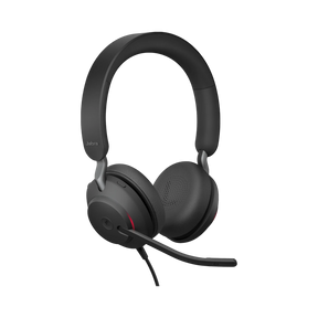 Jabra Evolve2 40 SE Stereo Wired On-Ear Headset (Black) — Being Shipped
