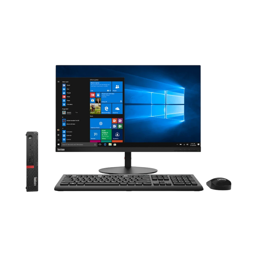 Lenovo M920Q Tiny Desktop Computer Intel Core i5-8500T, Intel UHD Graphics 630, 8GB RAM, 256GB SSD — Being Shipped