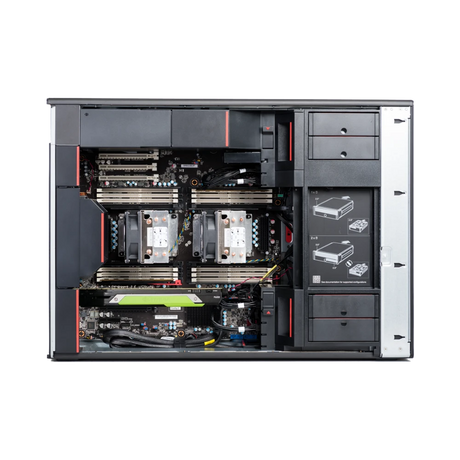 Lenovo ThinkStation P920 Tower Workstation Intel Xeon Silver 4214R, 16GB RAM, 512GB SSD — Being Shipped
