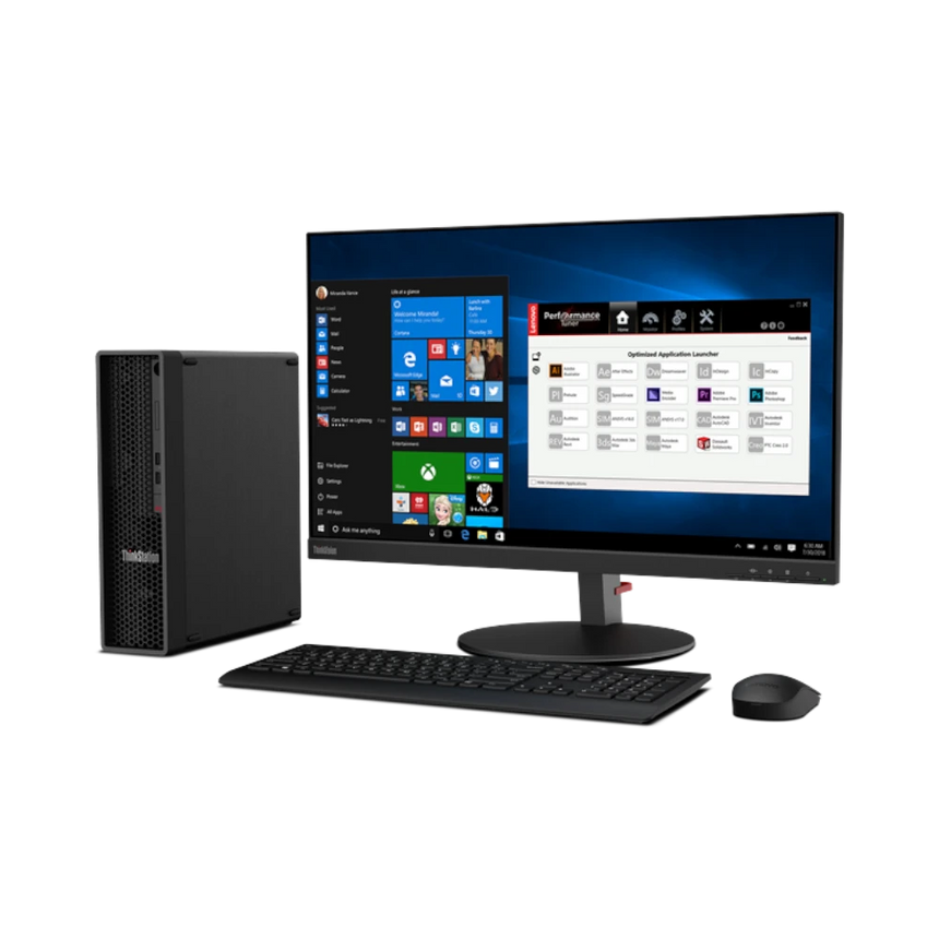 Lenovo ThinkStation P350 SFF Desktop Computer Intel Core i7-11700, NVIDIA RTX A2000, 16GB RAM, 1TB SSD — Being Shipped