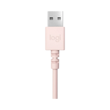 Logitech USB Headset H390 (Rose) — Being Shipped