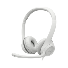 Logitech USB Headset H390 (Off-White) — Being Shipped