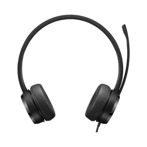 Lenovo USB-A Wired Stereo On-Ear Headset (Black) — Being Shipped