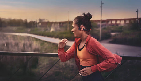 Philips TAA7607 Wireless Sport Bone-Conduction Neckband Headphones (Black) — Being Shipped