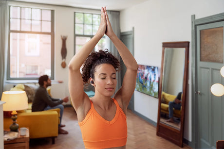 Philips TAA7507 True Wireless Noise-Canceling In-Ear Sports Headphones (Black) — Being Shipped