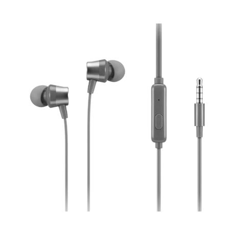 Lenovo 110 Analog In-Ear Headphones (Grey) — Being Shipped