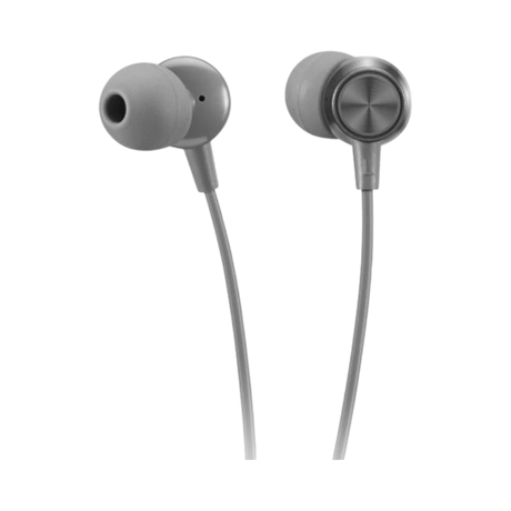 Lenovo 110 Analog In-Ear Headphones (Grey) — Being Shipped