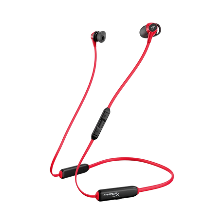 HyperX Cloud Buds Wireless Neckband In-Ear Headphones (Black/Red) — Being Shipped