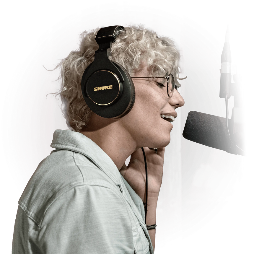 Shure SRH840A Closed-Back Over-Ear Professional Monitoring Headphones — Being Shipped