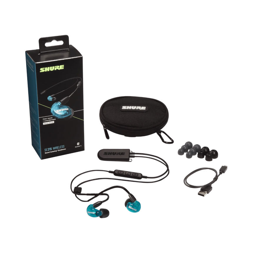 Shure SE215SPE Special-Edition Sound-Isolating Earphones (Blue) — Being Shipped