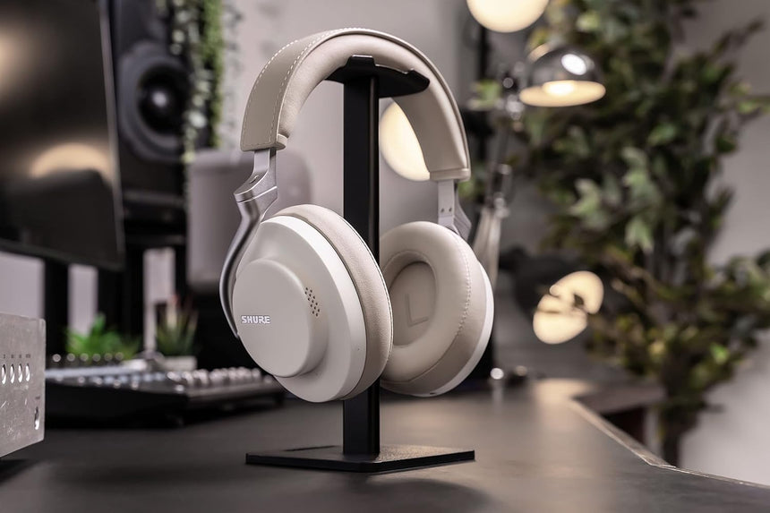 Shure AONIC 50 Wireless Noise-Canceling Headphones (White & Gold) — Being Shipped