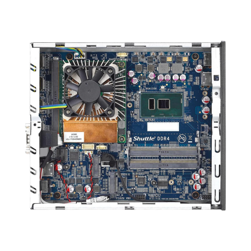 Shuttle XPC Slim DH02U3 Booksize Barebone System, Intel Core i3-7100U, NVIDIA GTX 1050, 8GB RAM, 250GB SSD — Being Shipped