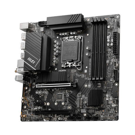 MSI PRO B760M-A WIFI DDR4 LGA 1700 Micro-ATX Motherboard — Being Shipped