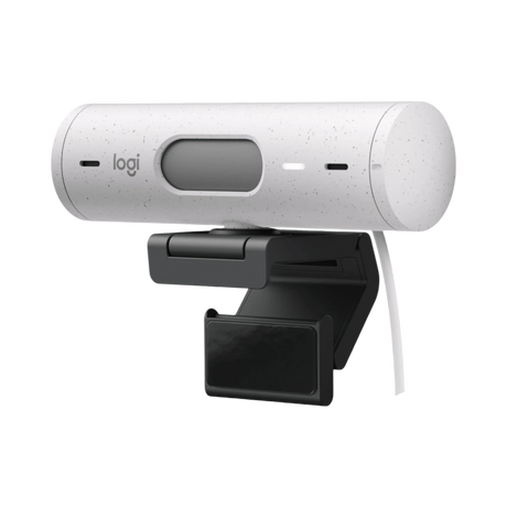 Logitech Brio 500 1080p Full HD Webcam (Off-White) — Being Shipped