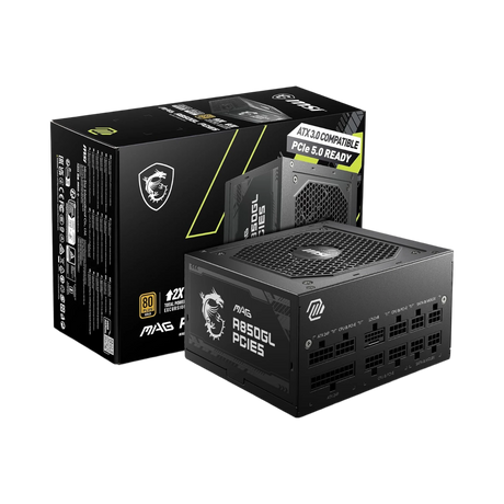 MSI MAG A850GL PCIE5 850W 80 Plus Modular Power Supply — Being Shipped