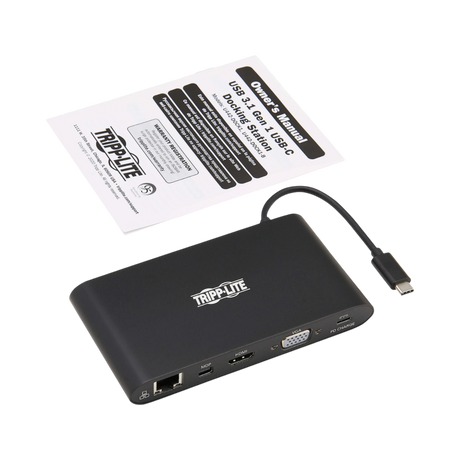 Tripp Lite USB-C Dual Display Dock — Being Shipped