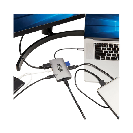 Tripp Lite 4K HDMI USB 3.x (5Gbps) USB-A/C Hub Ports USB-C Dock — Being Shipped