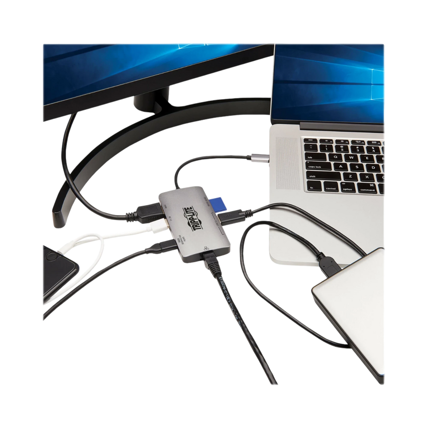 Tripp Lite 4K HDMI USB 3.x (5Gbps) USB-A/C Hub Ports USB-C Dock — Being Shipped