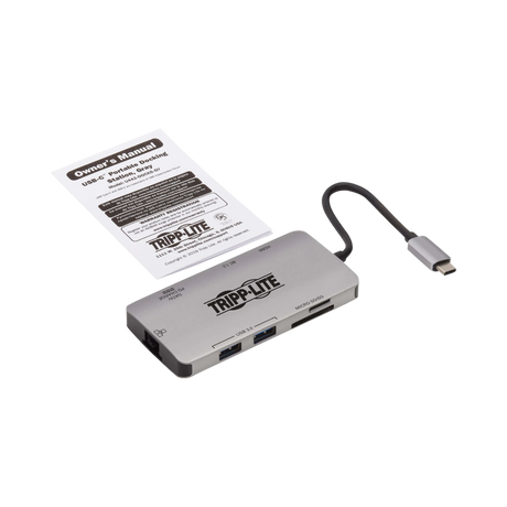 Tripp Lite 4K HDMI USB 3.x (5Gbps) USB-A/C Hub Ports USB-C Dock — Being Shipped