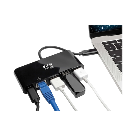 Tripp Lite USB-C to Gigabit Ethernet Adapter Converter Docking Station — Being Shipped