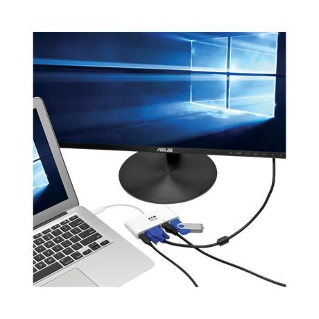 Tripp Lite USB-C to VGA Multiport Video Adapter Converter — Being Shipped