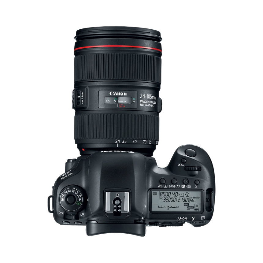 Canon EOS 5D Mark IV DSLR Camera with 24-105mm f/4L II Lens — Being Shipped