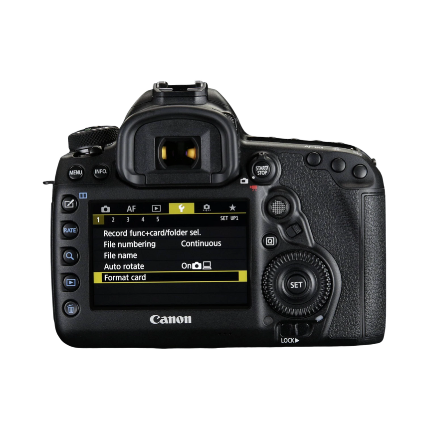 Canon EOS 5D Mark IV DSLR Camera with 24-105mm f/4L II Lens — Being Shipped