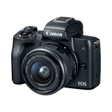 Canon EOS M50 Mirrorless Camera with 15-45mm Lens Video Creator Kit (Black) — Being Shipped