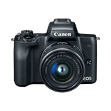 Canon EOS M50 Mirrorless Camera with 15-45mm Lens Video Creator Kit (Black) — Being Shipped