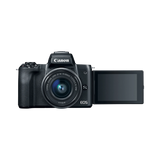 Canon EOS M50 Mirrorless Camera with 15-45mm Lens Video Creator Kit (Black) — Being Shipped
