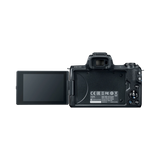 Canon EOS M50 Mirrorless Camera with 15-45mm Lens Video Creator Kit (Black) — Being Shipped