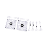 Thermaltake CT120 ARGB 2-Pack PC Cooling Fan (White) — Being Shipped