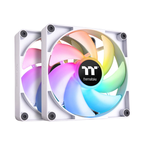 Thermaltake CT120 ARGB 2-Pack PC Cooling Fan (White) — Being Shipped