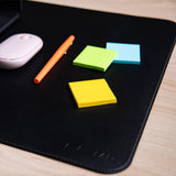 Mobile Pixels Anti-Slip PU Leather Desk Pad (Graphite Black) — Being Shipped