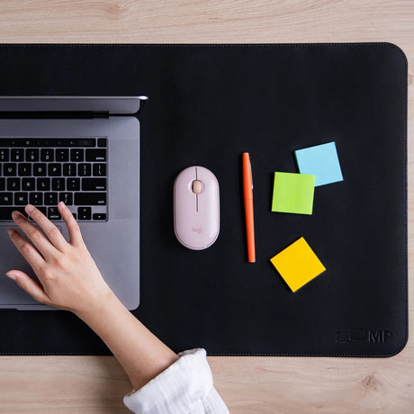Mobile Pixels Anti-Slip PU Leather Desk Pad (Graphite Black) — Being Shipped