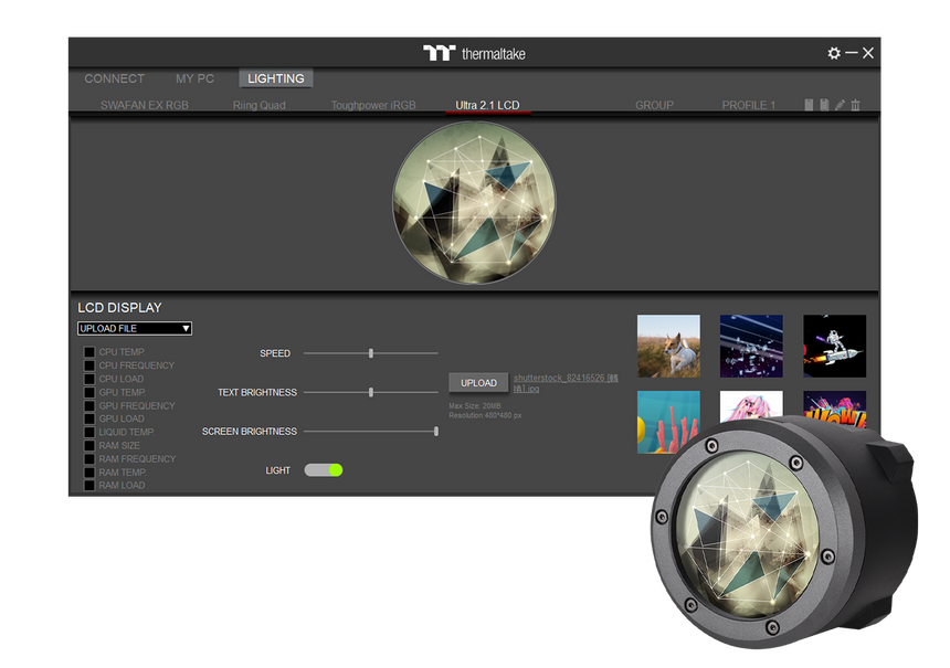 Thermaltake TH240 V2 Ultra ARGB Sync All-In-One Liquid Cooler — Being Shipped