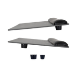 3M Adjustable Gel Wrist Rest Keyboard Platform (Black) — Being Shipped