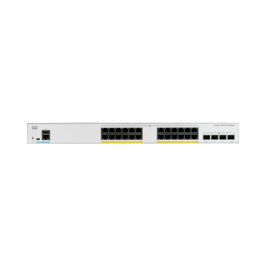 Cisco Catalyst 1000 24-Port GbE PoE+ 4x10G SFP Switch — Being Shipped