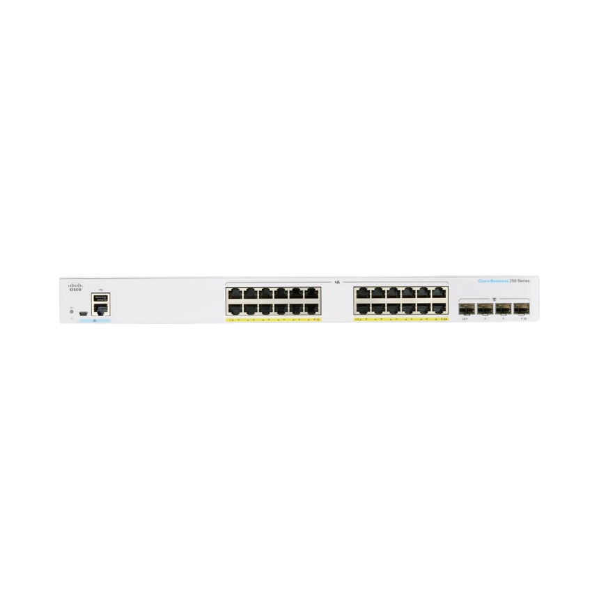 Cisco Business 250 Series 28-Port Smart Rack-Mount Switch — Being Shipped