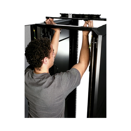 APC NetShelter SX 208-230VAC 50/60Hz Roof Fan Tray (Black) — Being Shipped