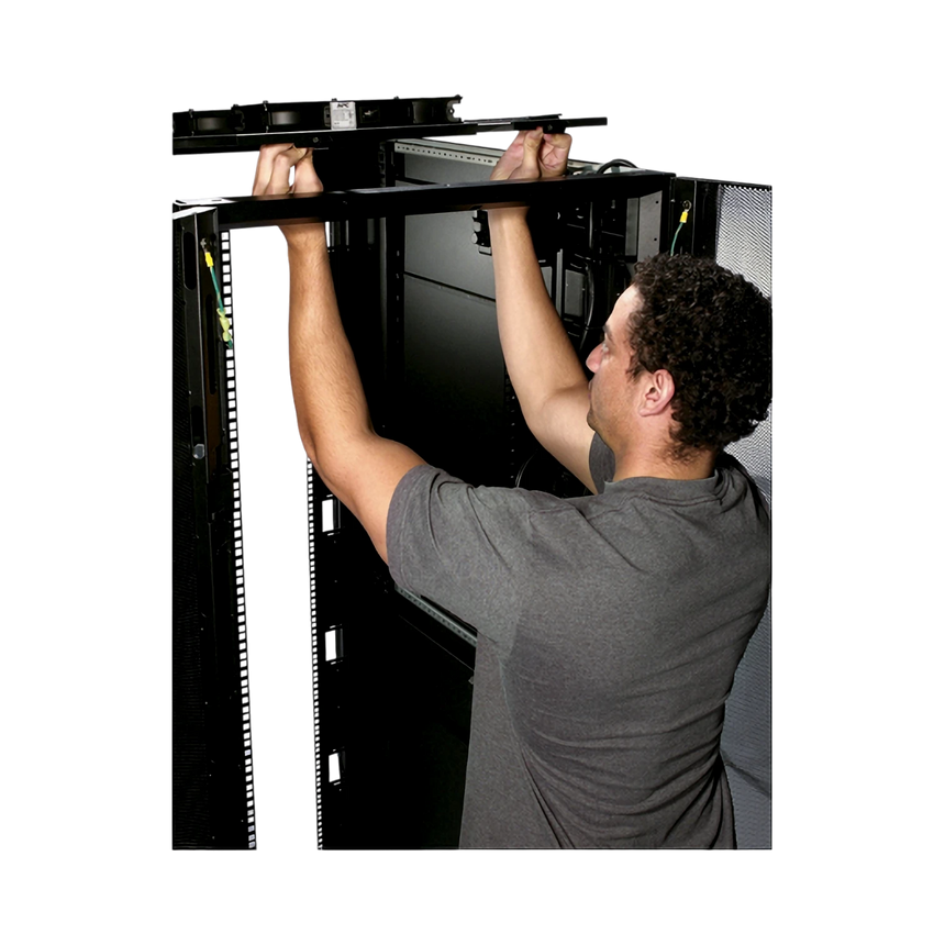 APC Netshelter SX 208-230V 750mm Roof Fan Tray (Black) — Being Shipped