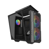 Cooler Master HAF 500 Mid-Tower Gaming Case (Black) — Being Shipped
