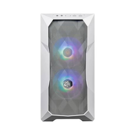 Cooler Master TD300 Mesh Micro-ATX Tower Case (White) — Being Shipped