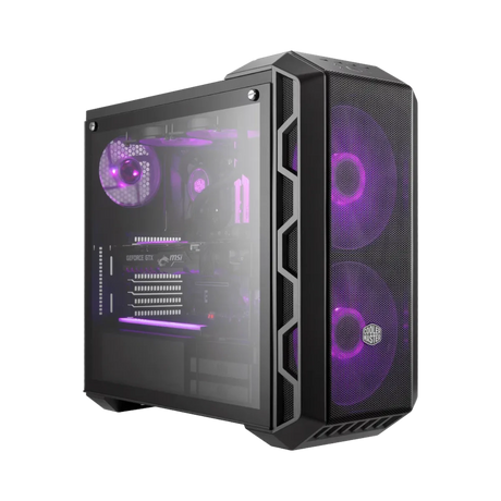 Cooler Master MasterCase H500 ATX Dual RGB Fans Mid-Tower Computer Case — Being Shipped