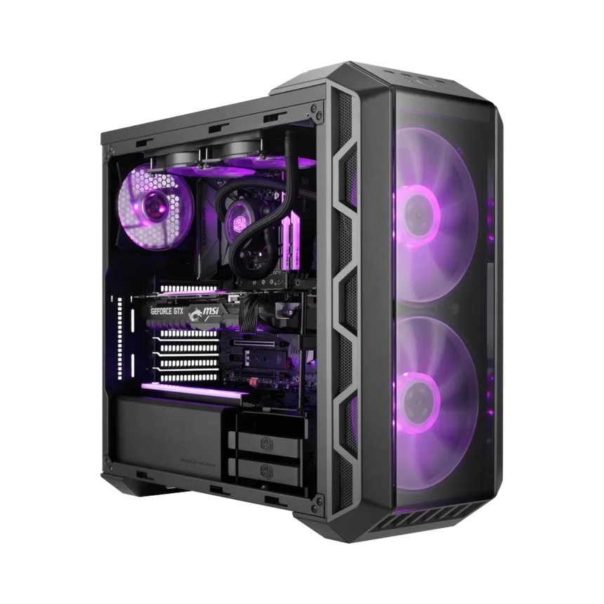 Cooler Master MasterCase H500 ATX Dual RGB Fans Mid-Tower Computer Case — Being Shipped